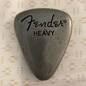 Fender Guitar Pick Belt Buckle